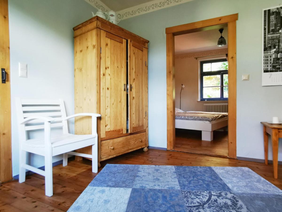 Charmantes Apartment Siebenschlaefer - Ferienwohnung Cafe 7 Weida 외부 사진